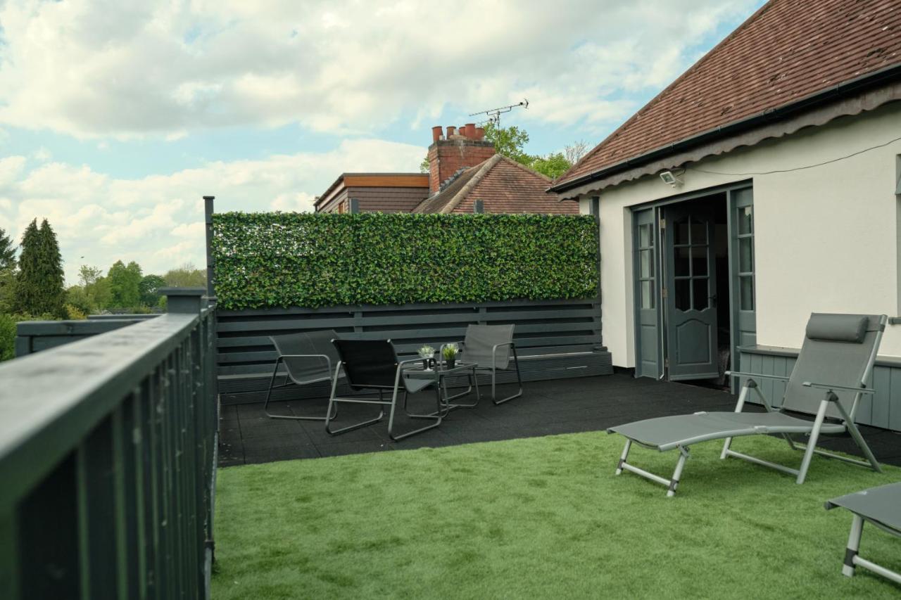 Modern Spacious House - Sleeps 16, Free Parking, Sun Terrace Nuneaton Exterior foto